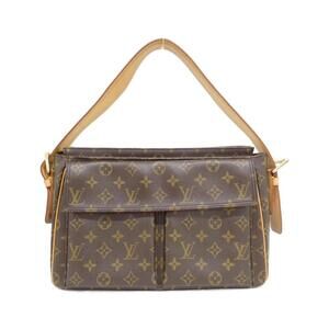 LOUIS VUITTON Gold Monogram Shoulder Bag